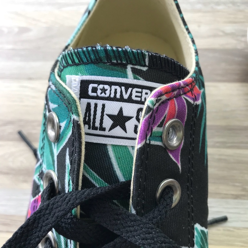 NWT Converse Ctas OX Menta/Black WMNS AUTHENTIC - Picture 6 of 8